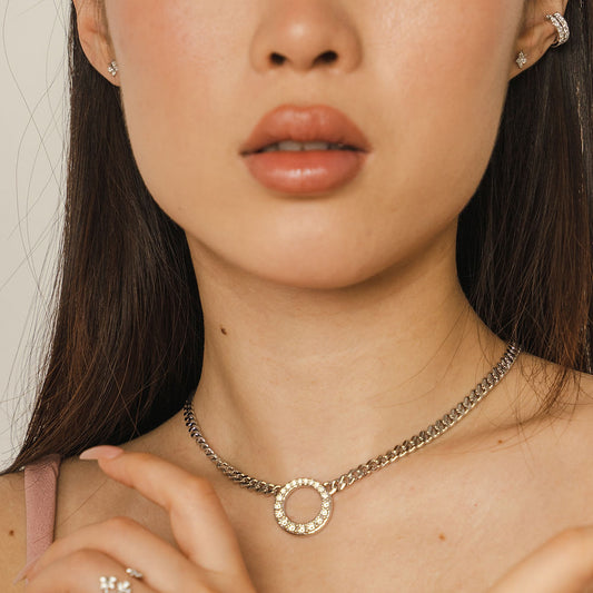 Archangel Choker™ in Sterling Silver