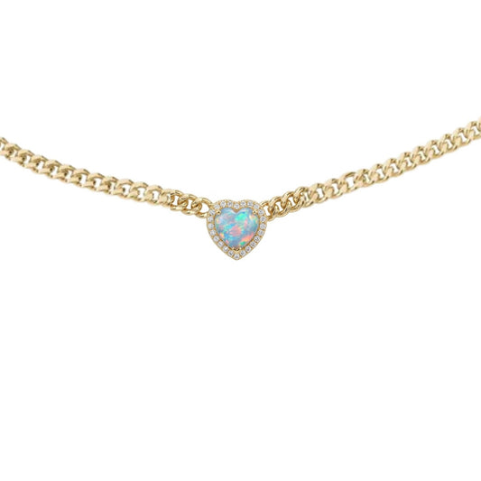 Close-up of 14k gold PVD plated 316L stainless steel chain showing high-polish finish and authentic gold tone. Fire opal