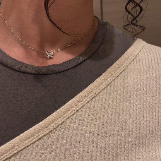 BLOOMTINE | Enchanting Flutterfly™ Sterling Silver Butterfly Necklace | The Perfect Gift Jewellery
