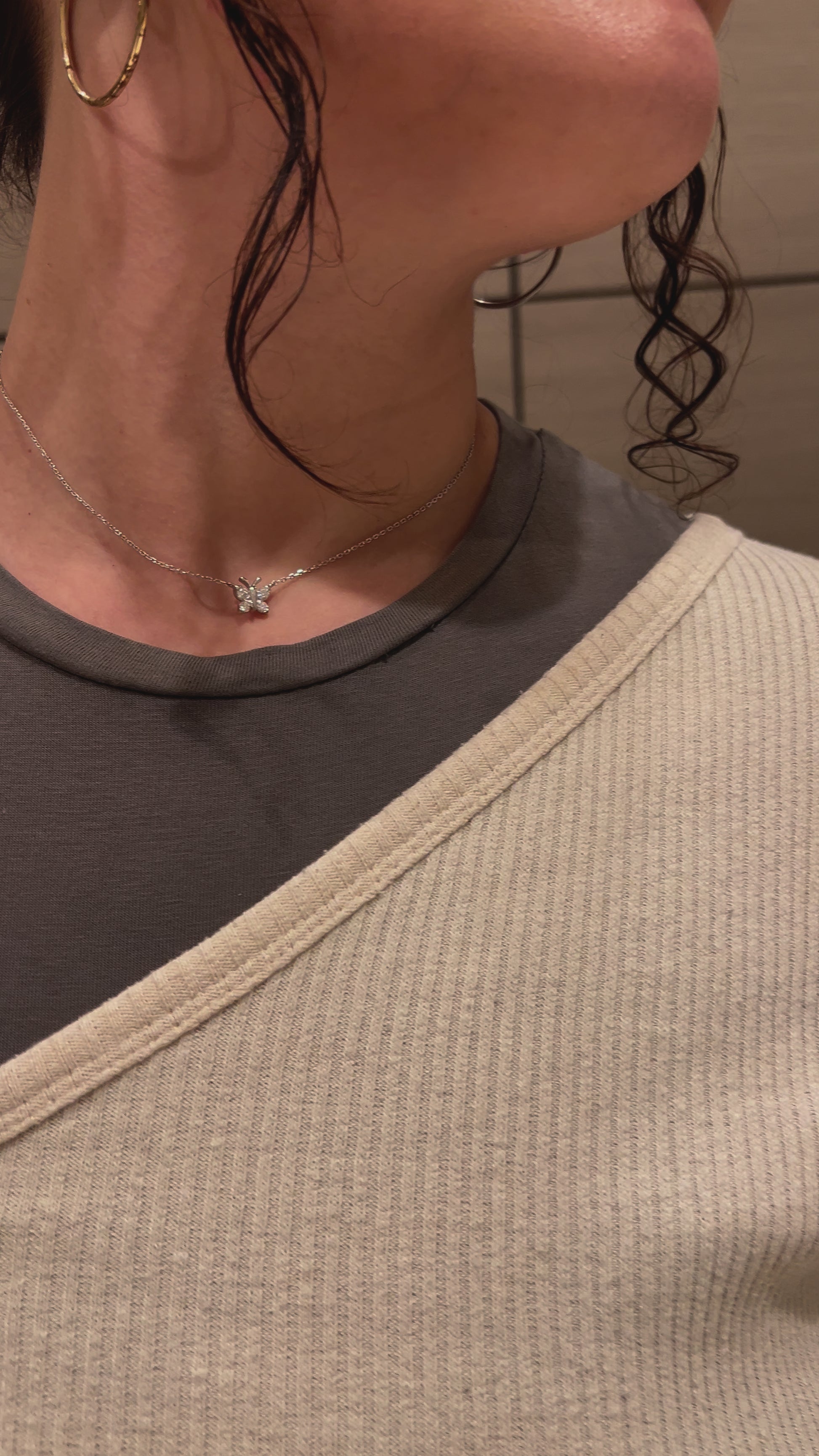 BLOOMTINE | Enchanting Flutterfly™ Sterling Silver Butterfly Necklace | The Perfect Gift Jewellery